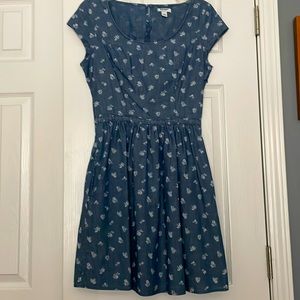 Old Navy Print Dress with pockets